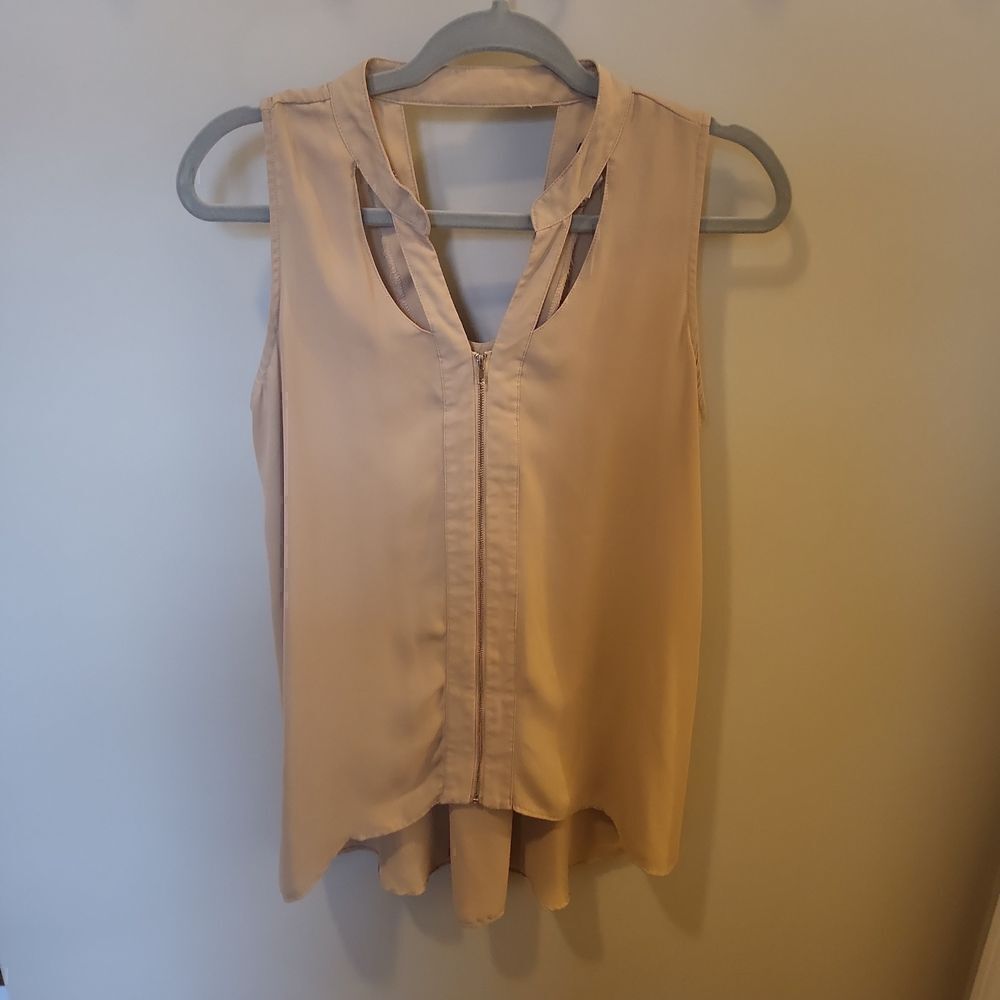 Venus, Dressy top, Small, Tan